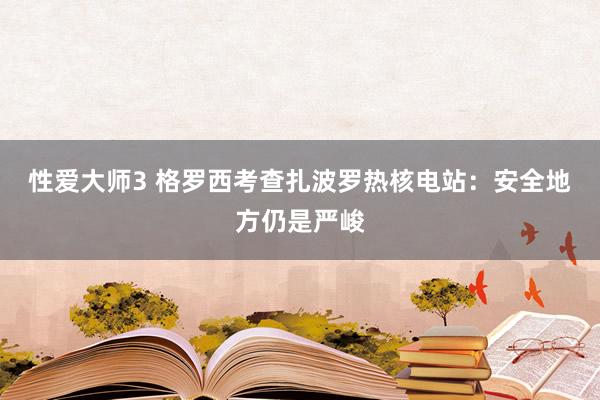 性爱大师3 格罗西考查扎波罗热核电站：安全地方仍是严峻