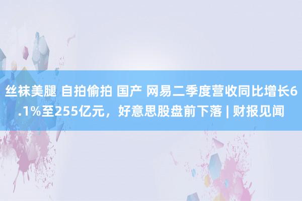 丝袜美腿 自拍偷拍 国产 网易二季度营收同比增长6.1%至255亿元，好意思股盘前下落 | 财报见闻