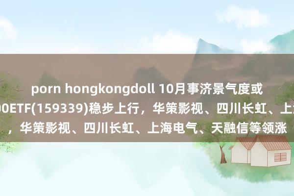 porn hongkongdoll 10月事济景气度或环比合手续改善，A500ETF(159339)稳步上行，华策影视、四川长虹、上海电气、天融信等领涨